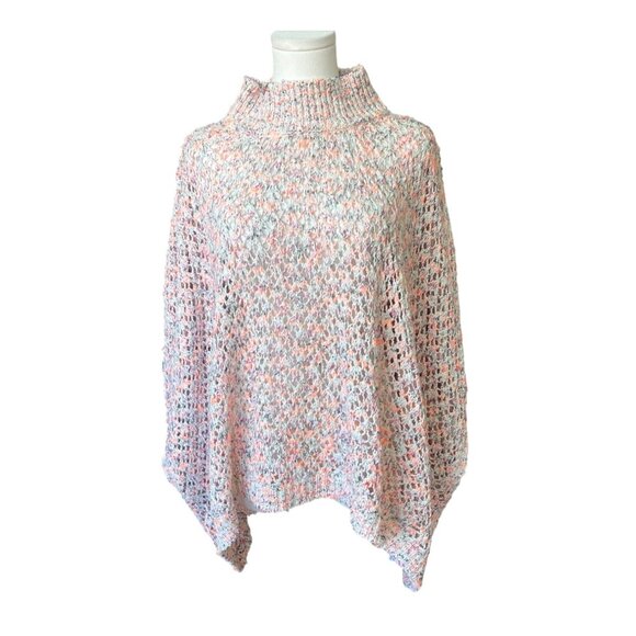 Akemi and Kin Hattie Open Knit Crochet Sweater One Size Pullover Anthropologie - Picture 2 of 9